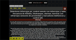 Desktop Screenshot of infrarrojos.net