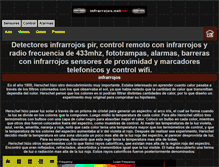 Tablet Screenshot of infrarrojos.net